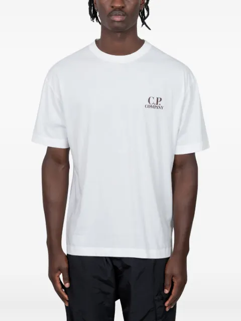 C.P. Company playera con detalle del logo
