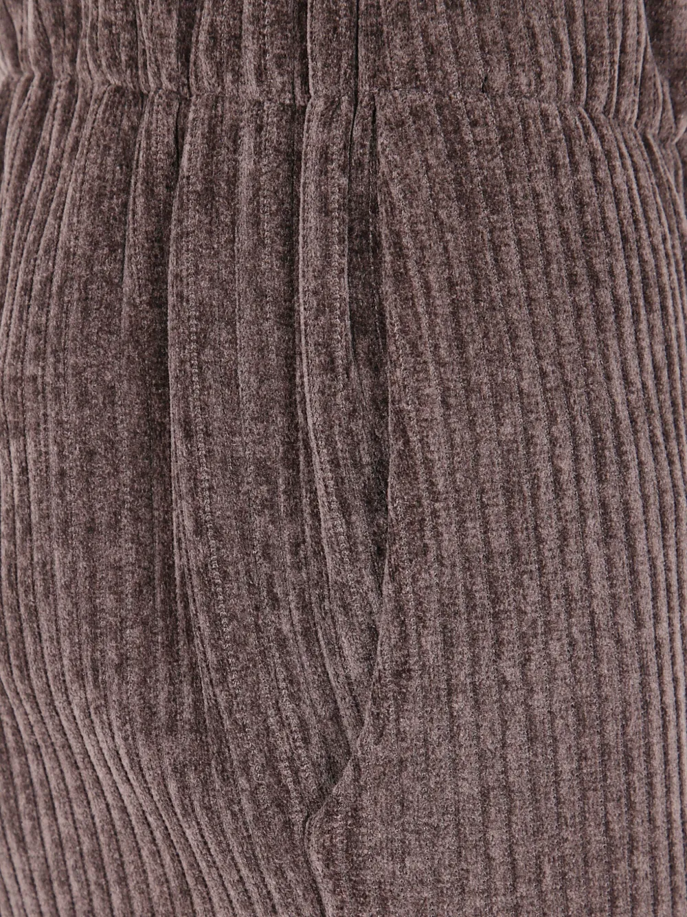 Anne Claire Corduroy Trousers In Brown