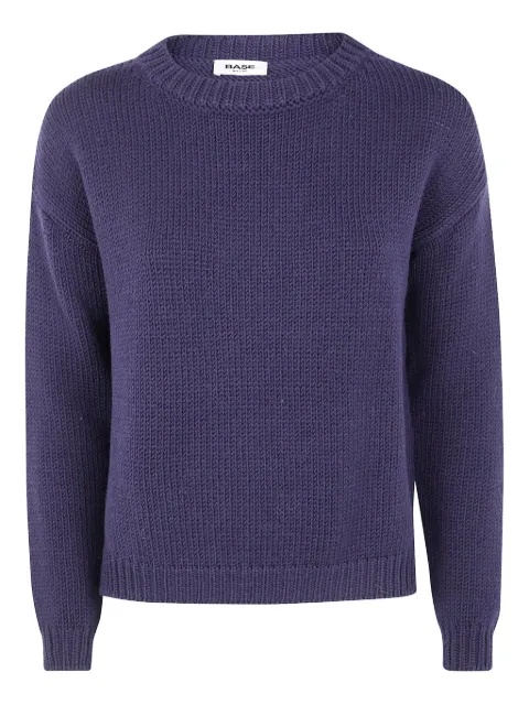 base crew-neck knit jumper