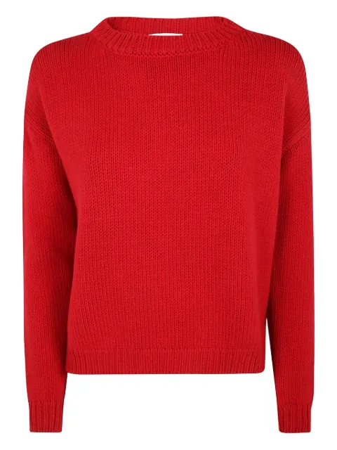 base round-neck knit jumper