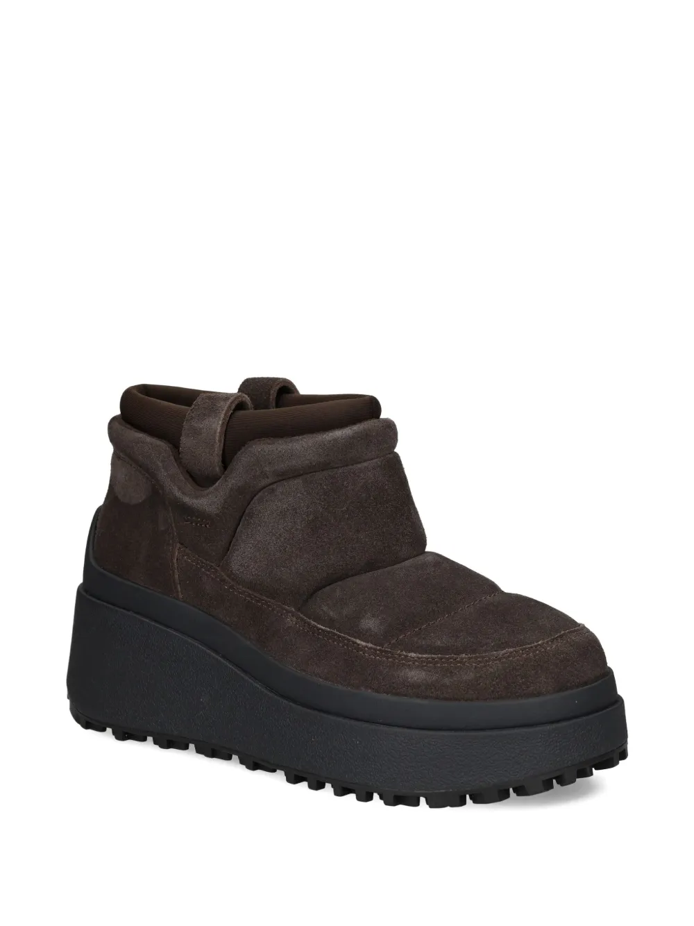 Ash Onix Suede Boots In Brown
