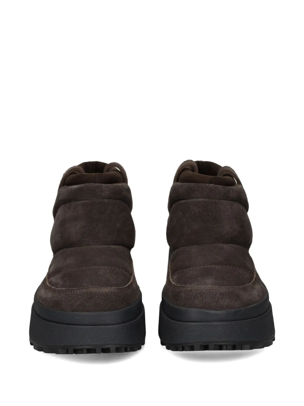 Ash Onix Suede Boots In Brown