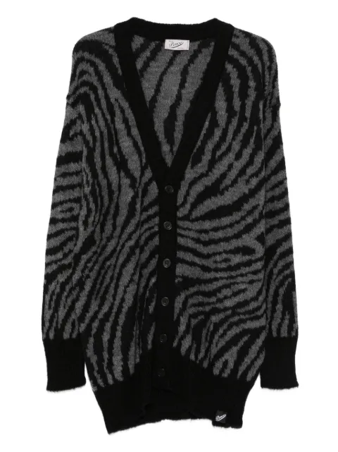 Pence zebra-pattern cardigan