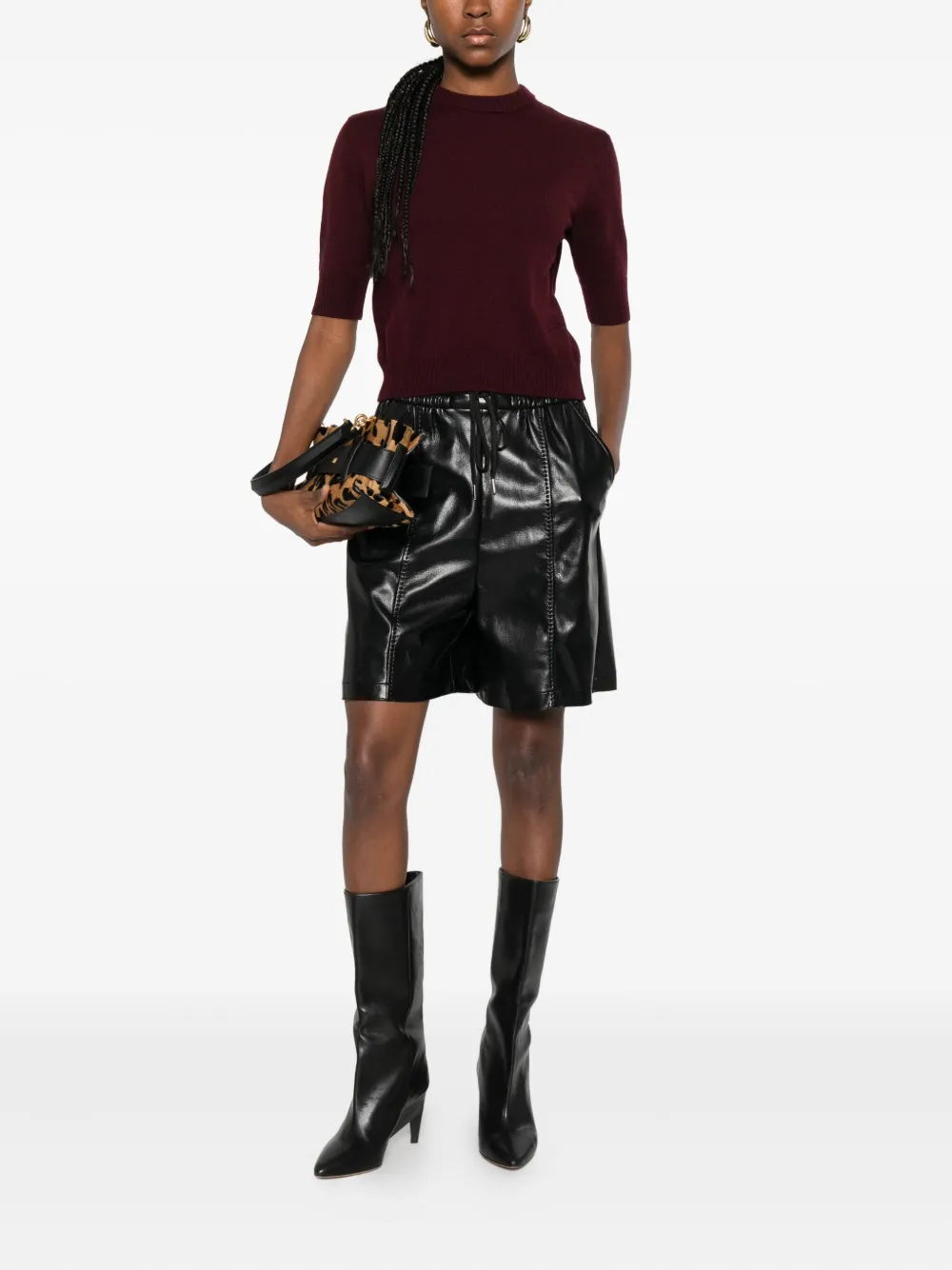 Pence round-neck logo-embroidered knitted top | Knitted Tops | Image 2
