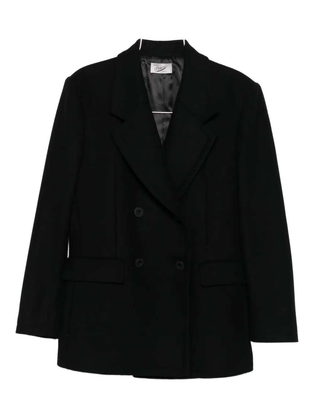 Pence double-breasted blazer | Black | Image 1