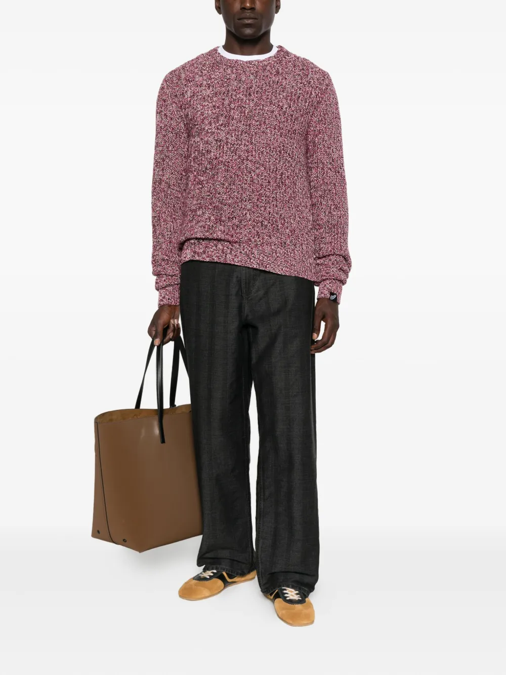 Pence mélange jumper | Knitted Sweaters | Image 2