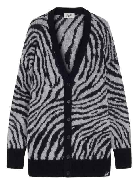 Pence zebra-pattern cardigan