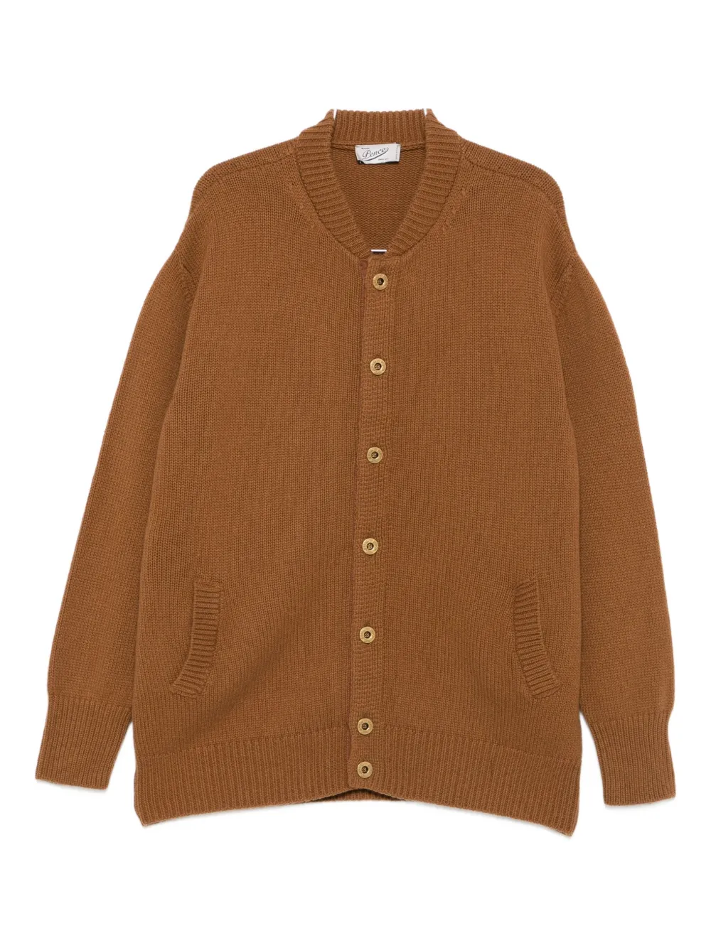 Pence buttoned cardigan | Brown | Image 1