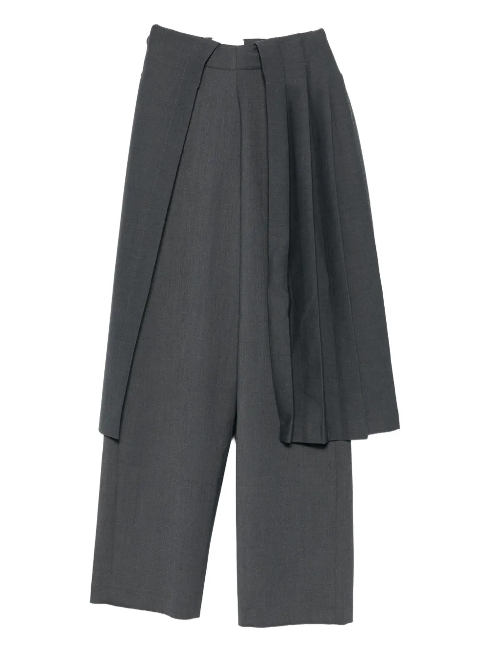 Charles Jeffrey Loverboy pleated layered trousers | Straight-Leg Pants | Image 2