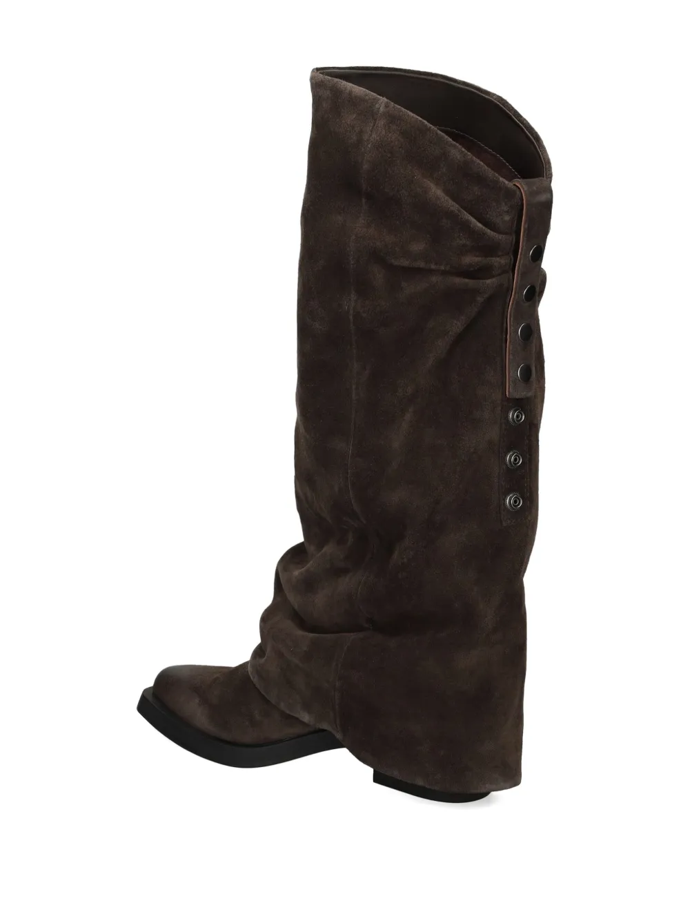 Ash Liam Suede Boots In Animal Print