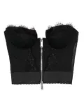 DSQUARED2 lace corset - Black