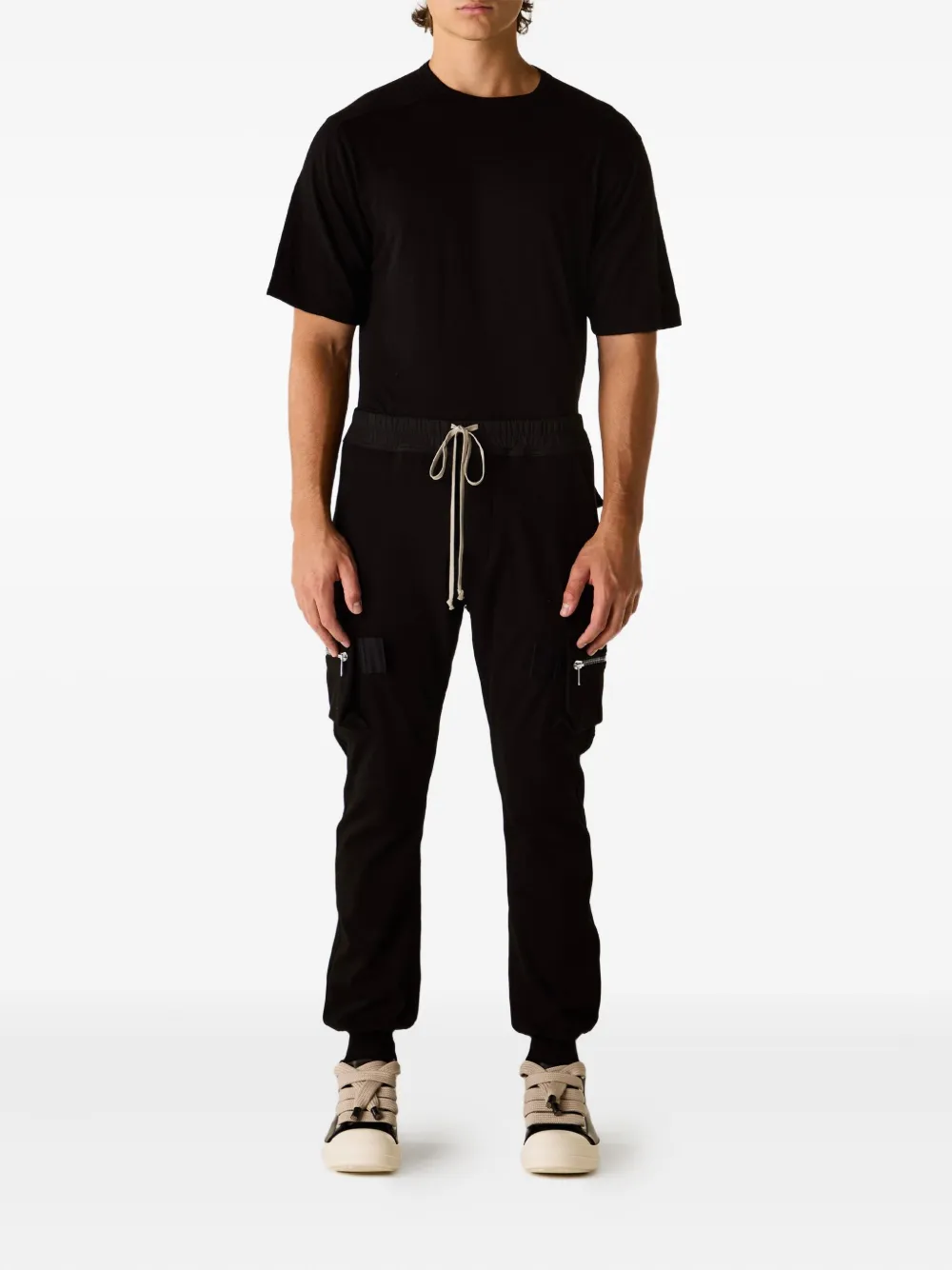 Rick Owens Mastodon zip-pocket cargo trousers | Tapered Pants | Image 2