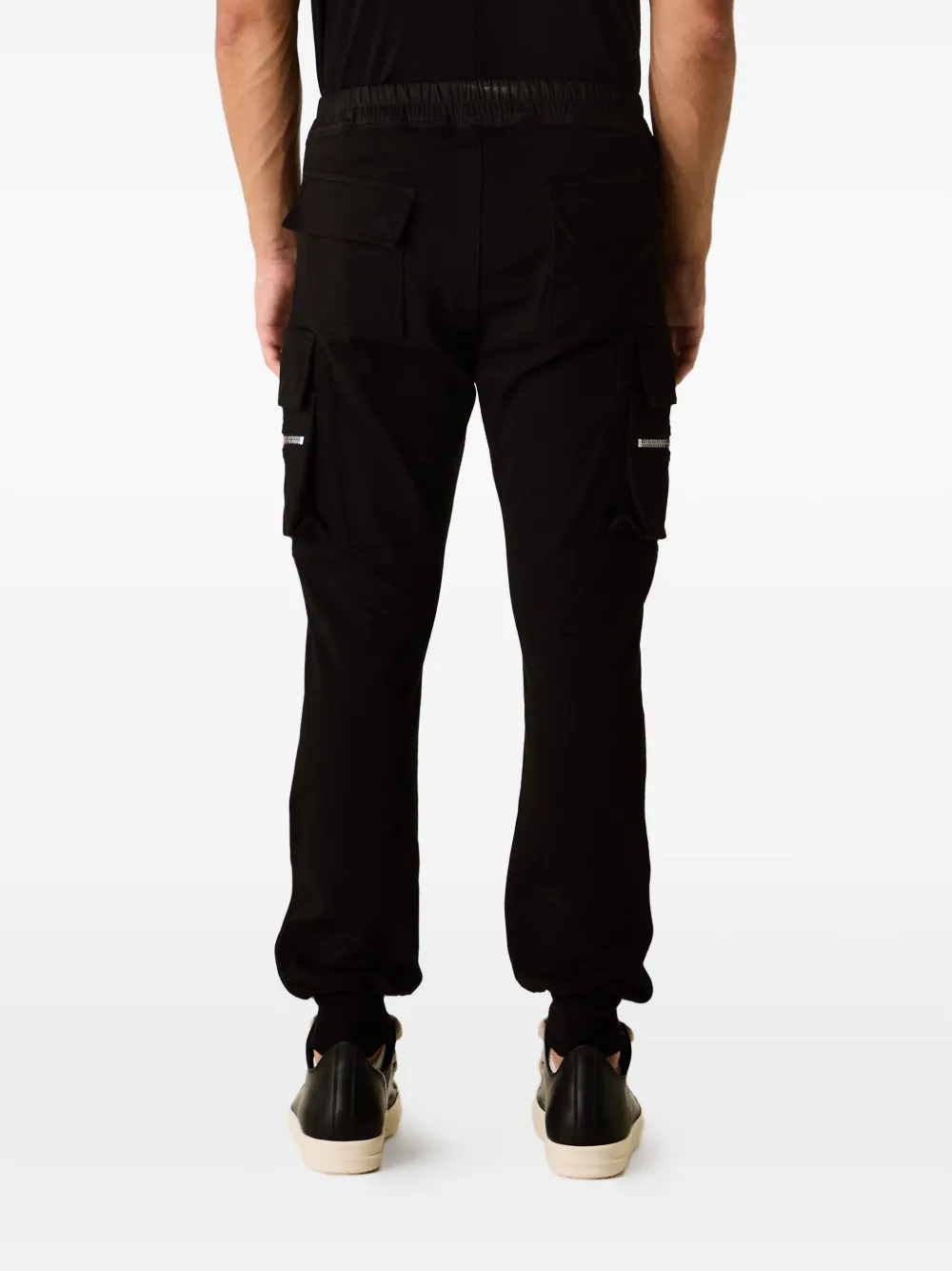 Rick Owens Mastodon cargo broek met ritszak Zwart