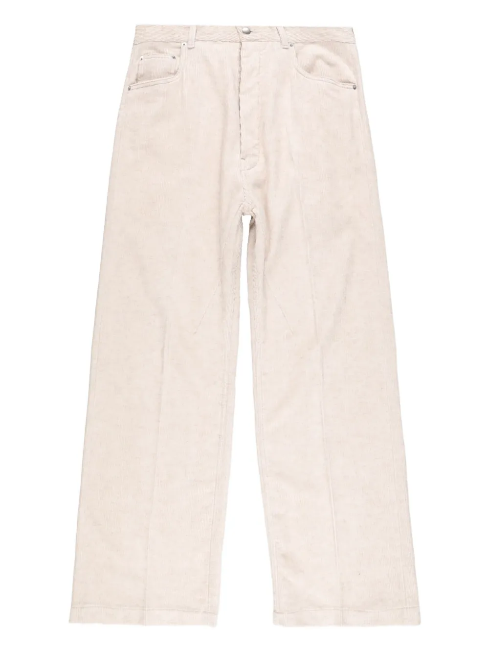 Rick Owens Five-pocket Trousers In Neutral
