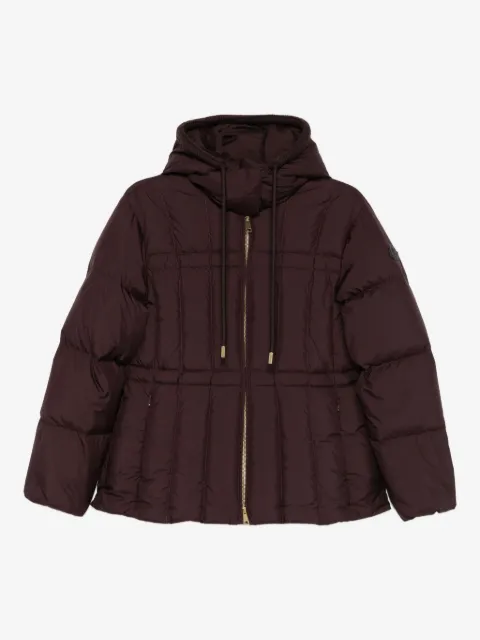 Moncler hooded zip-up jacket
