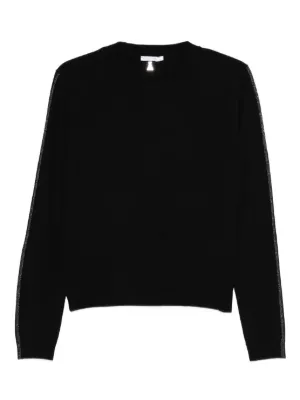 Helmut Lang カットアウト ファインニットセーター | ブラック