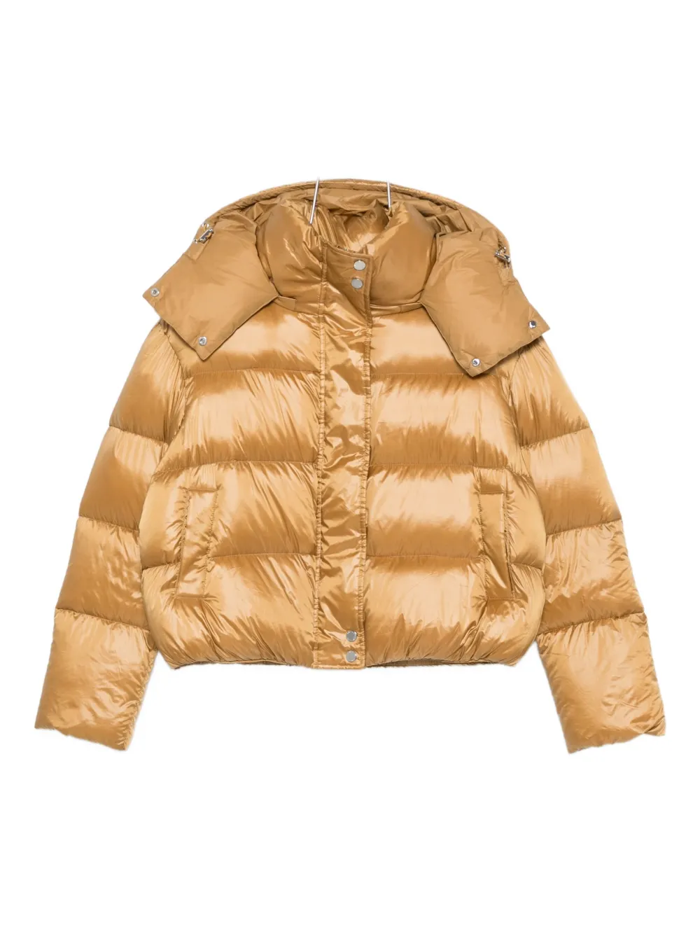 Patrizia Pepe padded hooded jacket - ニュートラル Patrizia Pepe padded hooded jacket - ニュートラル