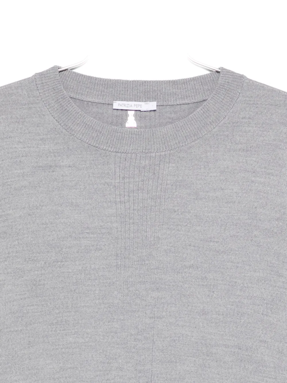 Patrizia Pepe Wool Sweater In Gray