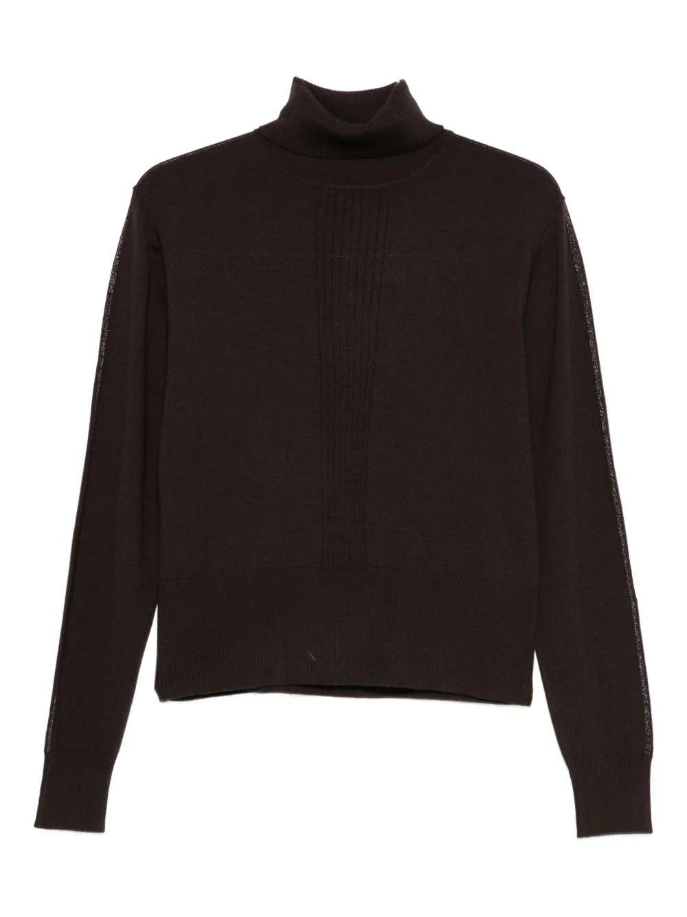 Patrizia Pepe roll-neck sweater - Marrone