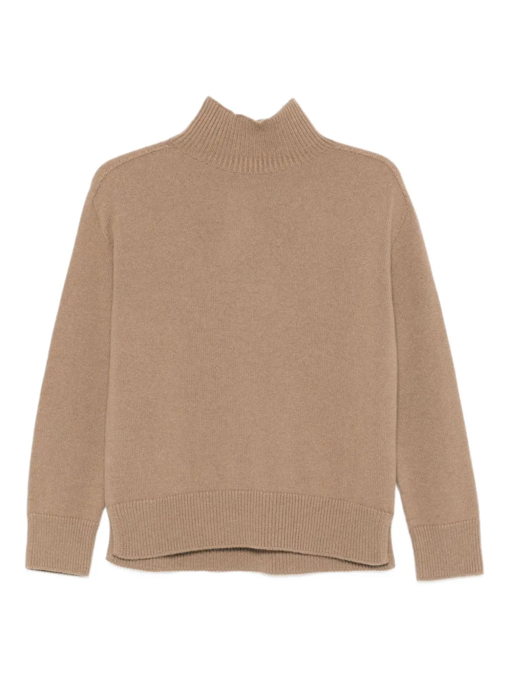 Max Mara カシミア ハイネック セーター - ニュートラル Max Mara カシミア ハイネック セーター - ニュートラル