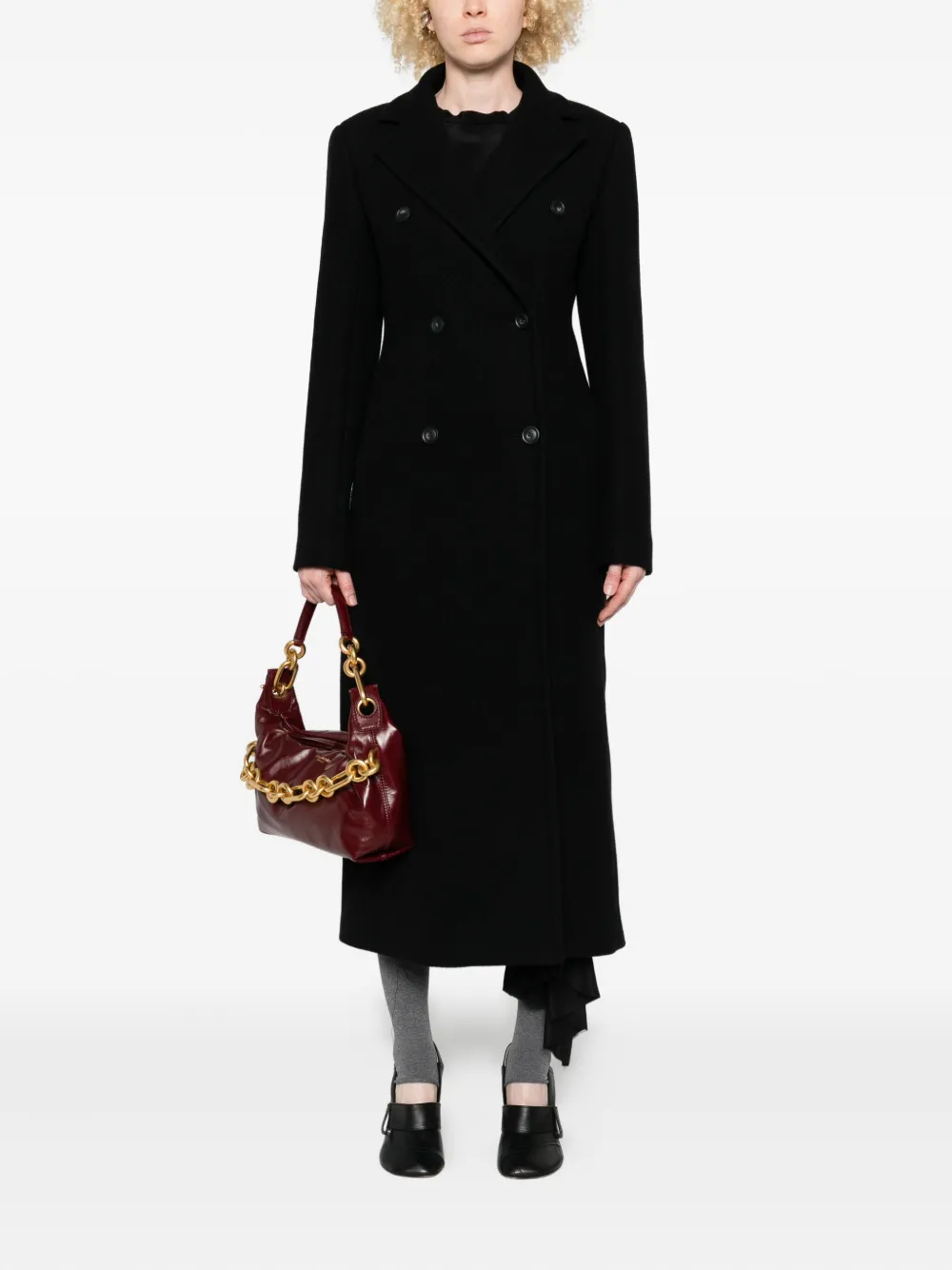 Sportmax double-breasted wool coat | Double Breasted & Peacoats | Image 2