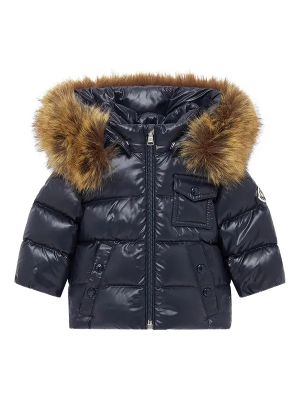 Moncler Enfant K2 キルティング ジャケット | ブラック | FARFETCH JP