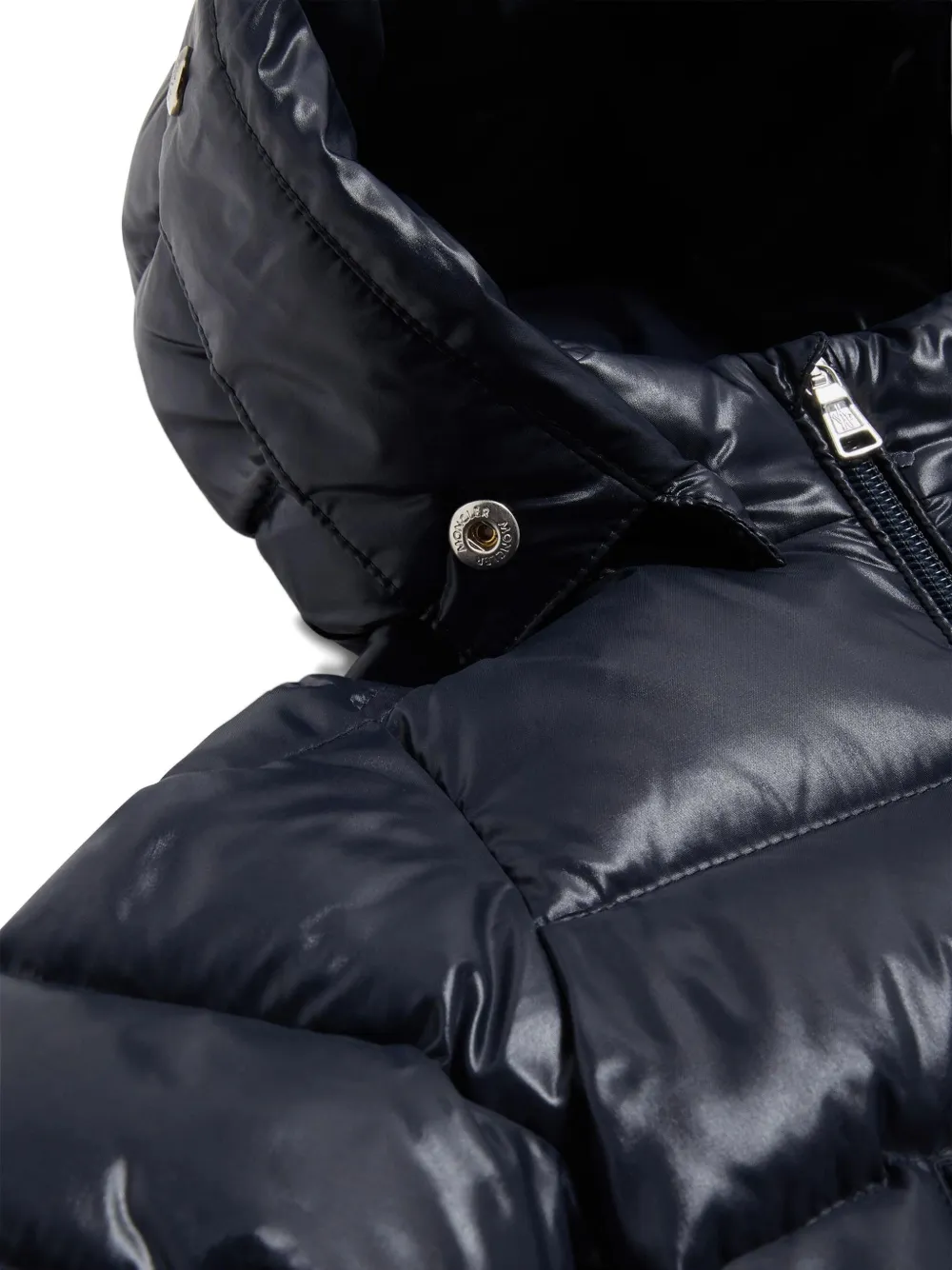 Moncler Enfant K2 gewatteerd jack Zwart