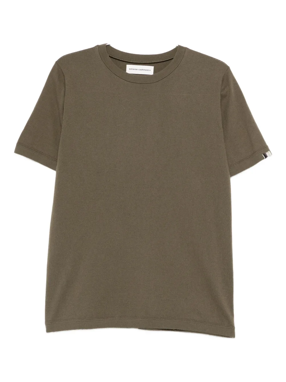 Extreme Cashmere James Crew-neck T-shirt In Green