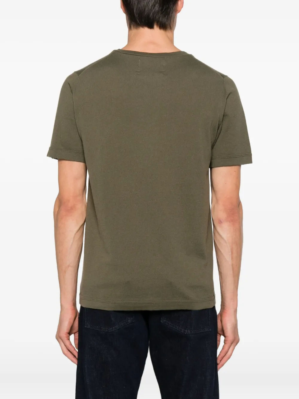 Extreme Cashmere James Crew-neck T-shirt In Green
