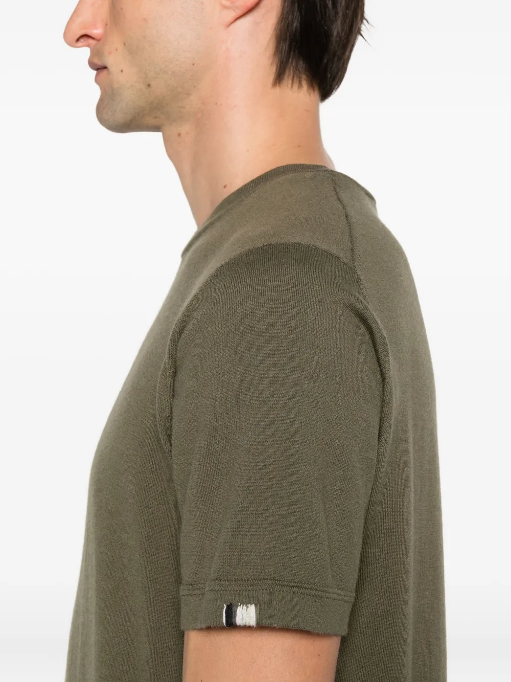 Extreme Cashmere James Crew-neck T-shirt In Green