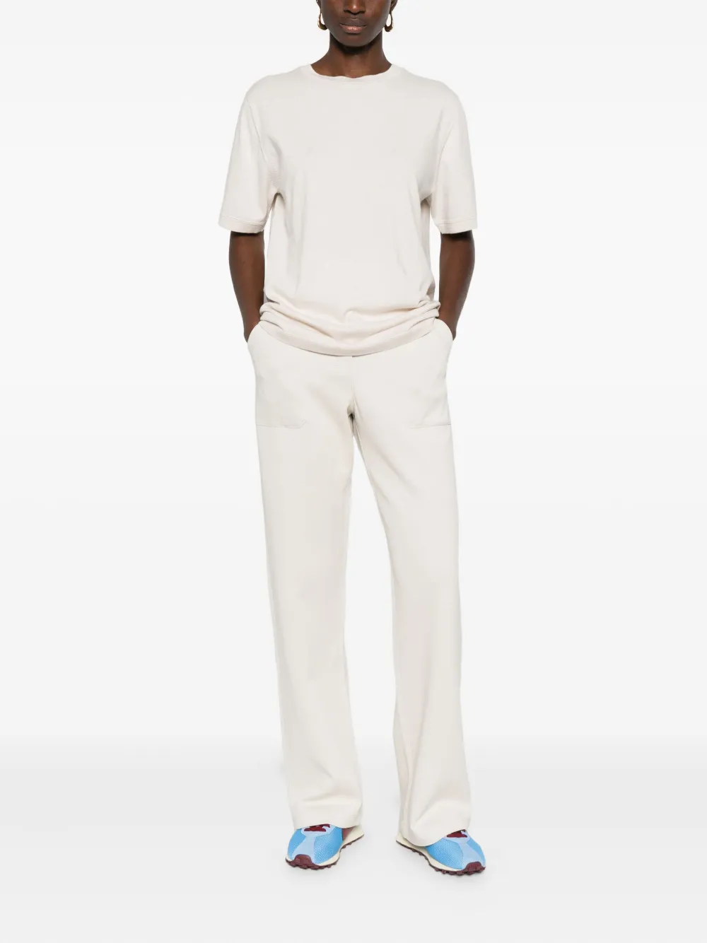 Extreme Cashmere James Crew-neck T-shirt In White