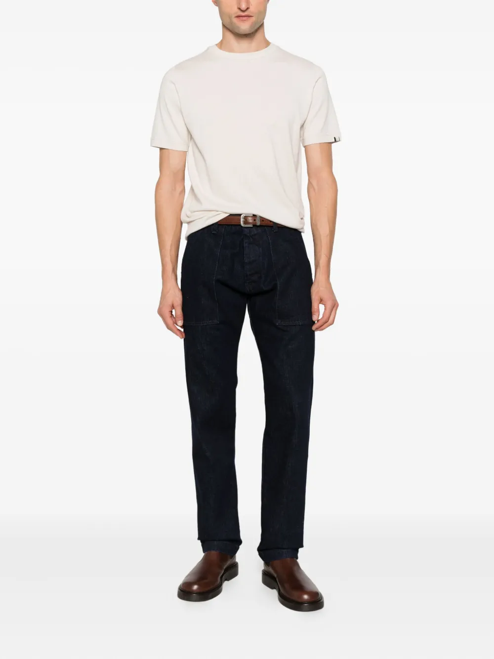 Extreme Cashmere James Crew-neck T-shirt In White