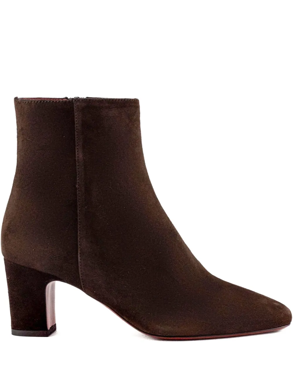 Roberto Festa 70mm Suede Boots In Brown