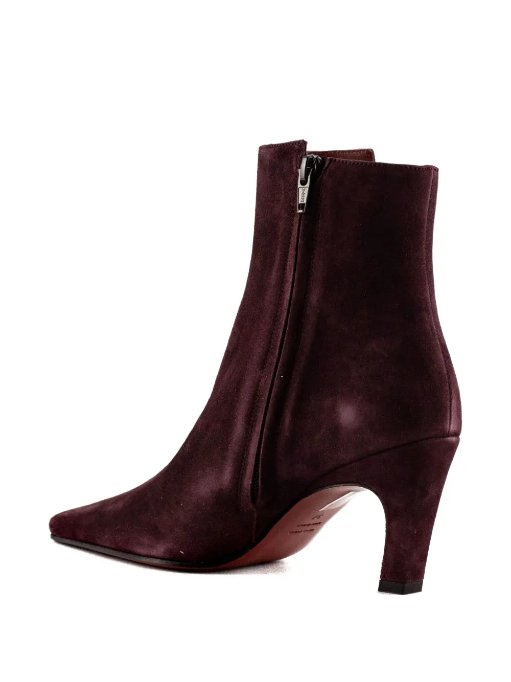 Roberto Festa 70mm Suede Boots In Purple