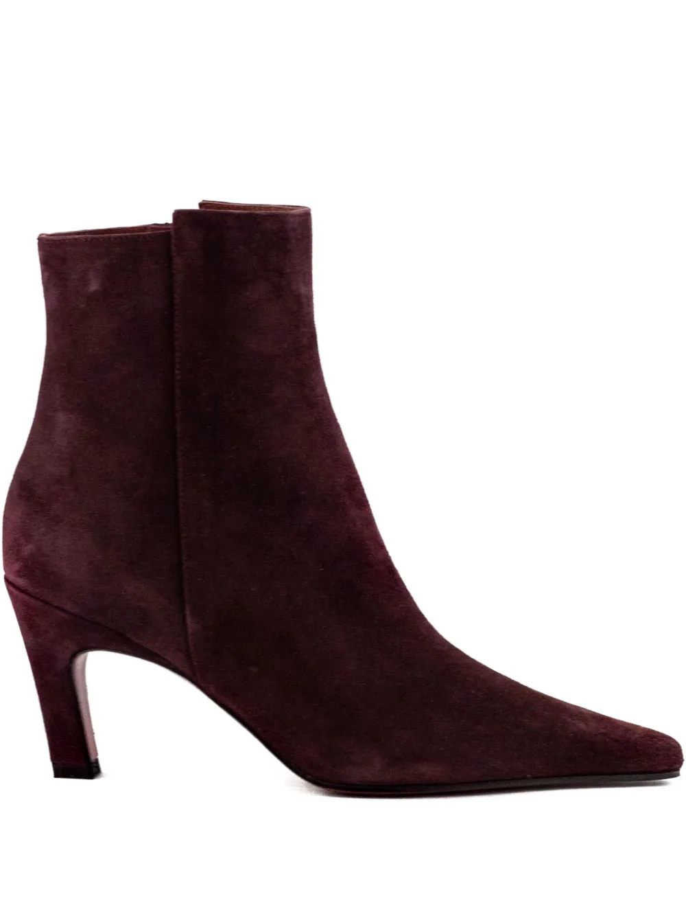 Roberto Festa 70mm Suede Boots In Purple