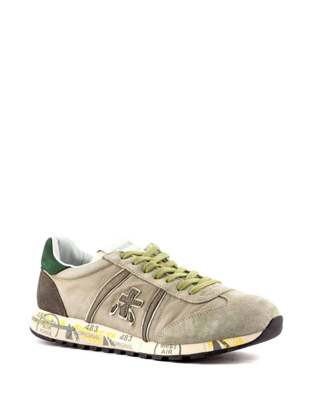 Premiata Lucy suede-panelled lace-up sneakers | Low-Tops | Image 2