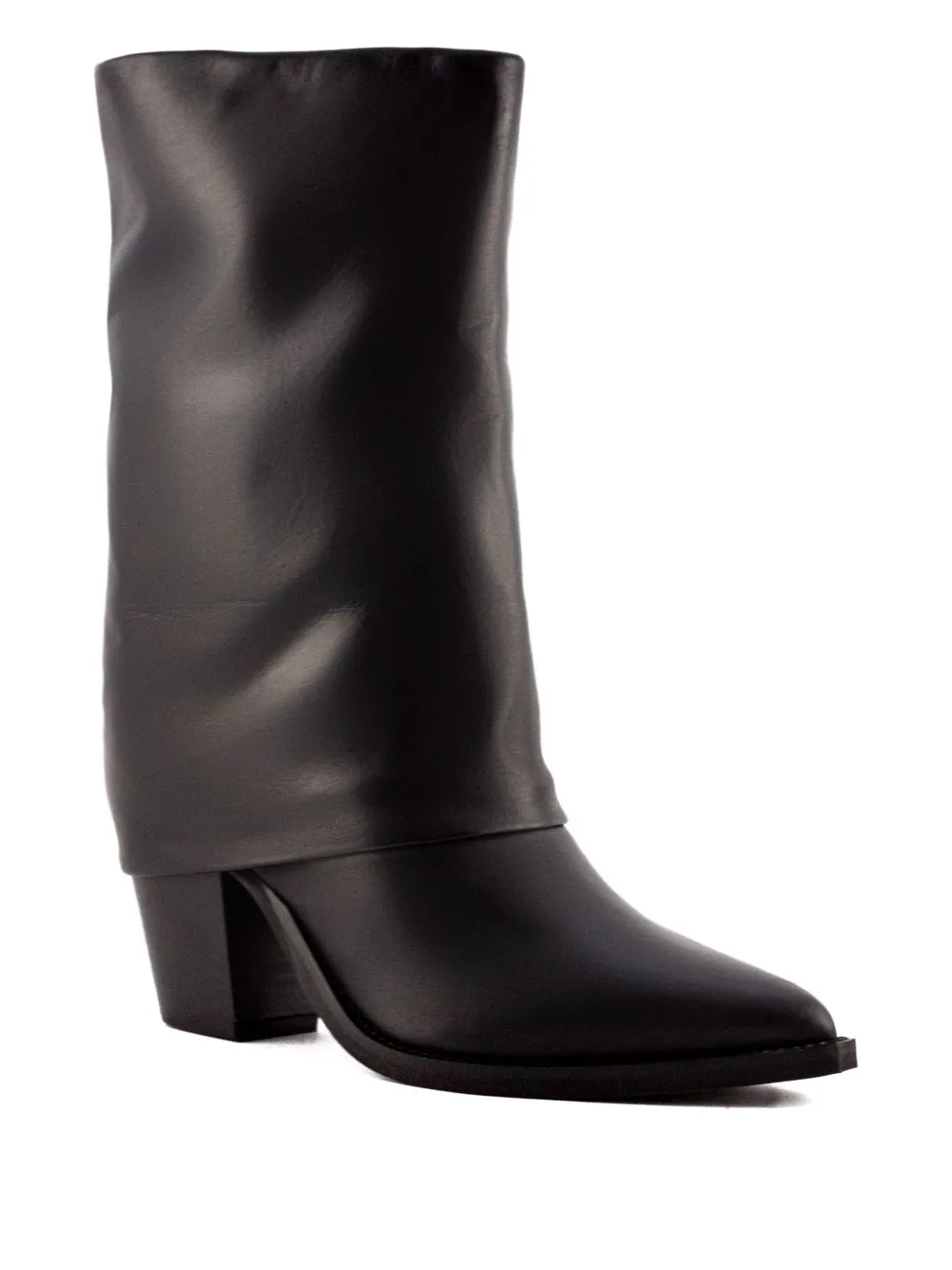 Julie Dee 80mm folded-cuff pointed-toe boots | Knee-High Boots | Image 2