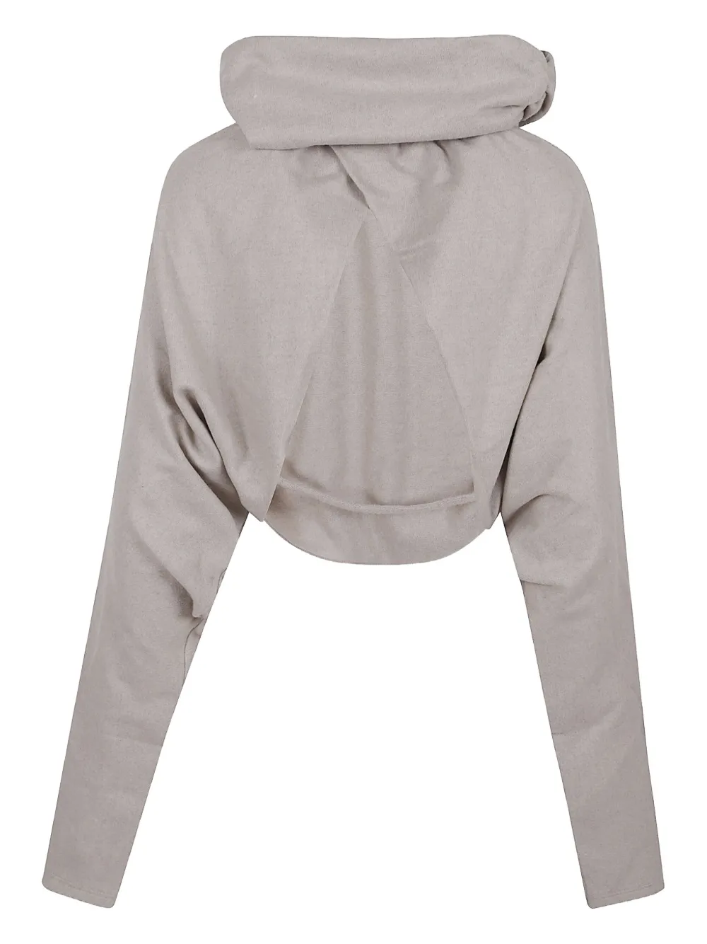 The Andamane Funnel-neck Top In Gray