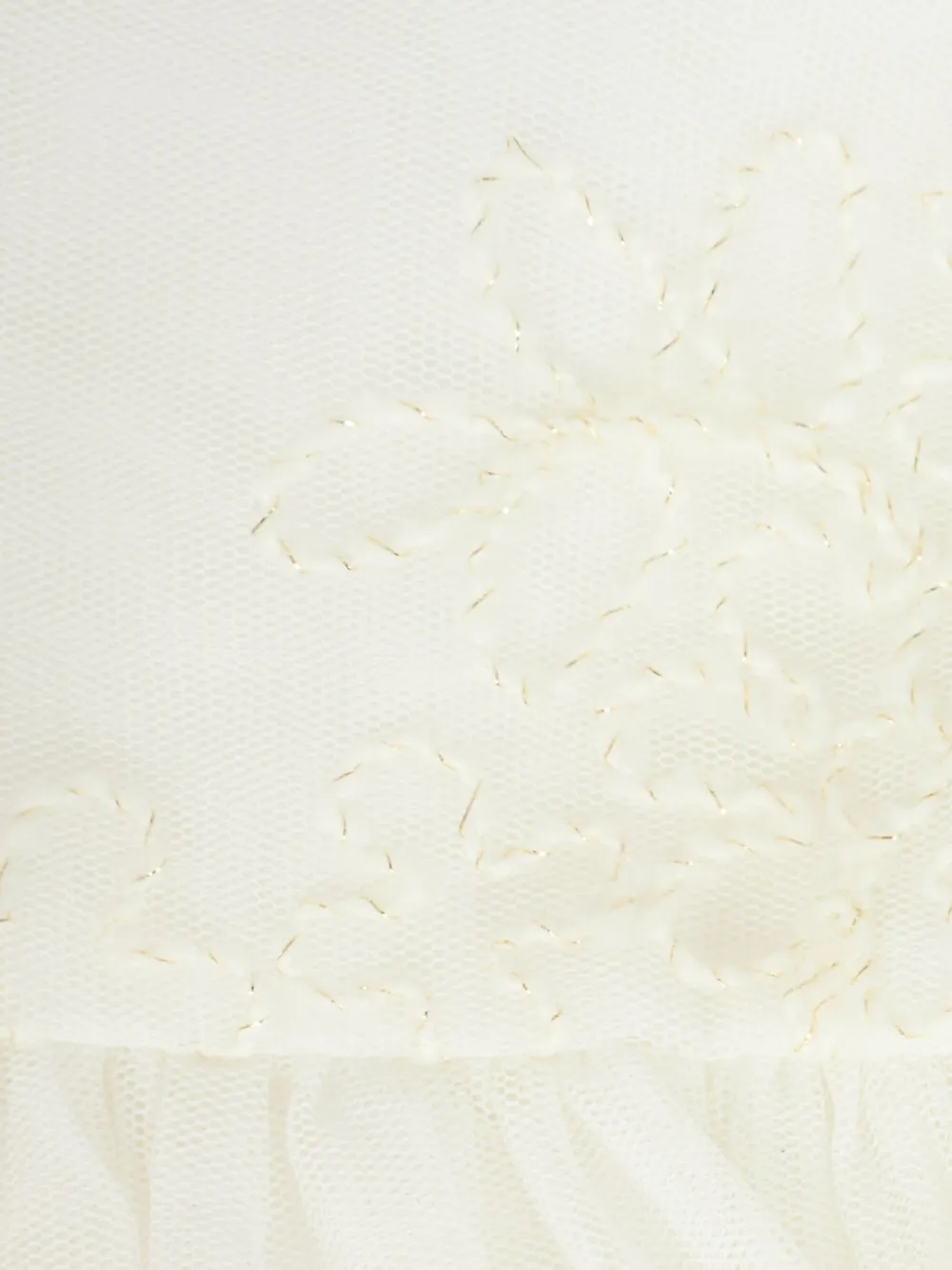 Mayoral Jurkset met geborduurd kant Beige