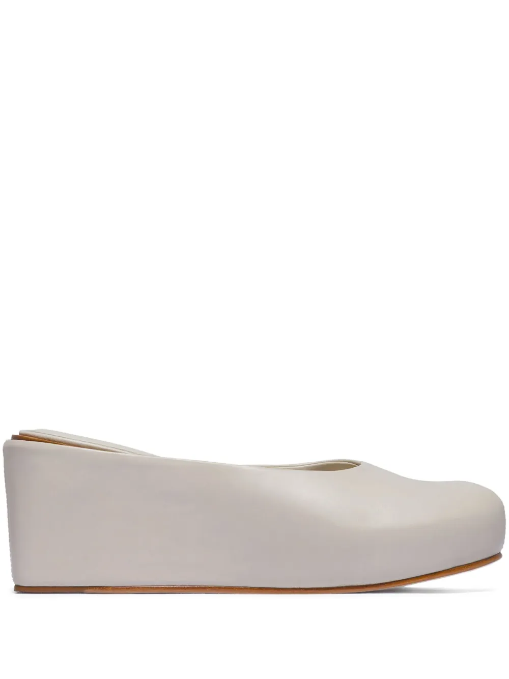 Bernardo 1946 76mm Vivi Leather Mules In Neutral