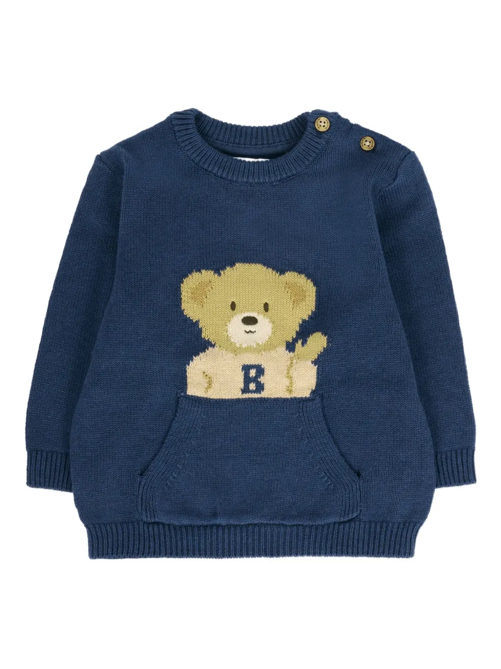Mayoral Teddy-motif Sweater In Multi