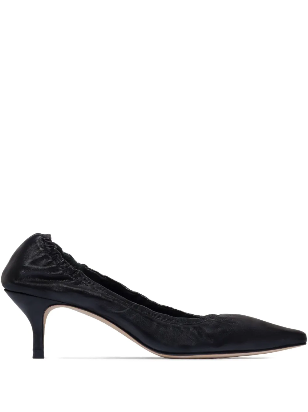 Bernardo 1946 Manu ruched leather pumps | Black | Image 1
