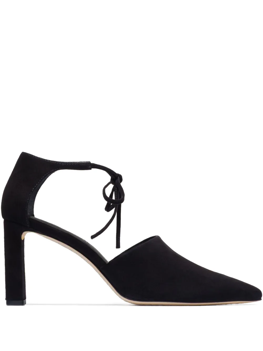 Bernardo 1946 82mm Siena pointed-toe pumps | Black | Image 1