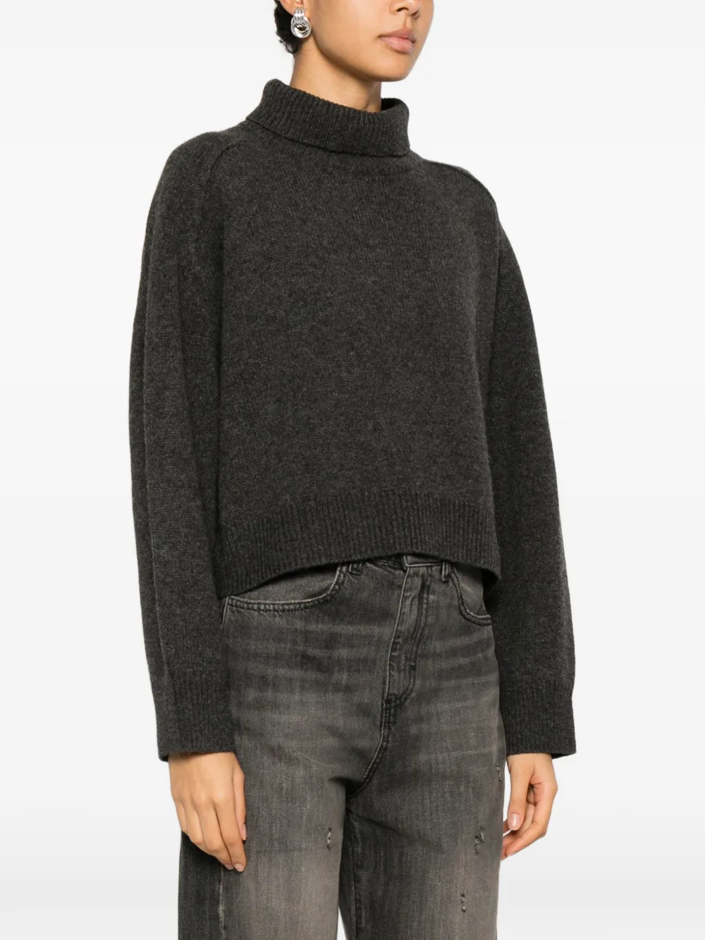  Vanessa Bruno Ballerine Turtleneck Sweater - Grey 