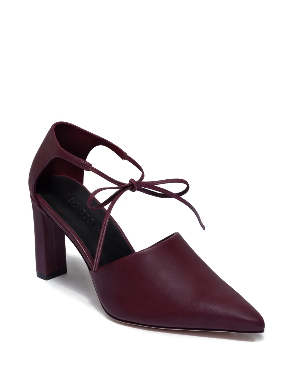 Bernardo 1946 82mm Siena lace-up pumps | Heeled Pumps | Image 2