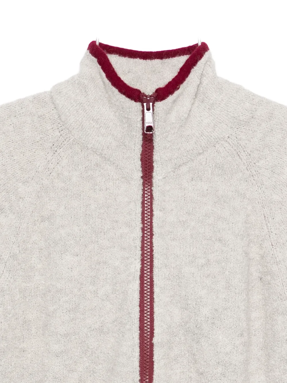 Frenckenberger Zip-up Bomber Jacket In Gray