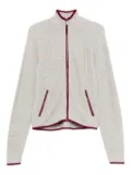 Frenckenberger zip-up bomber jacket - Grey