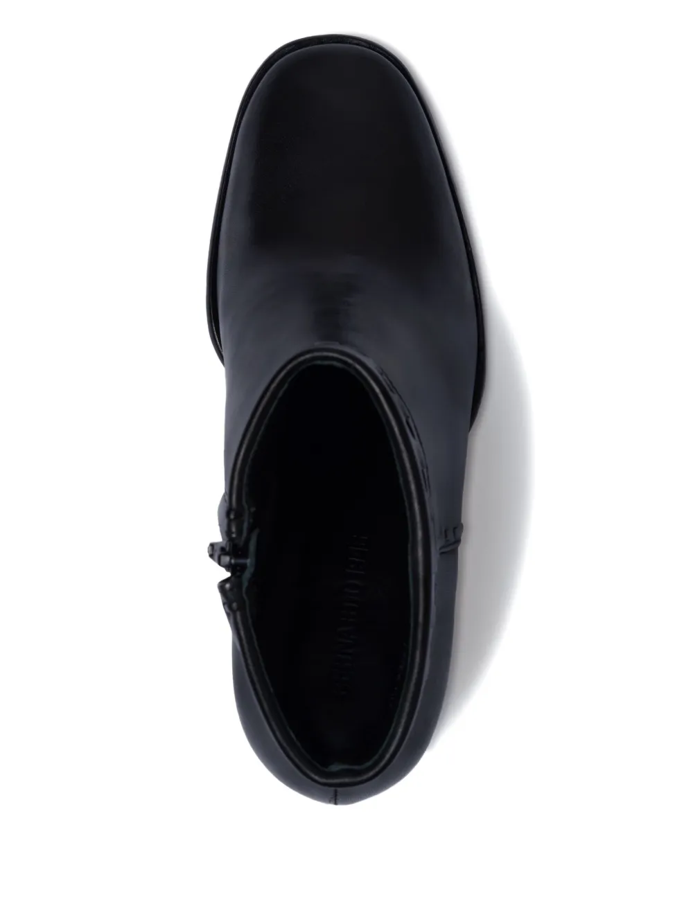 Bernardo 1946 7.6 Gene Block-heel Boots In Black