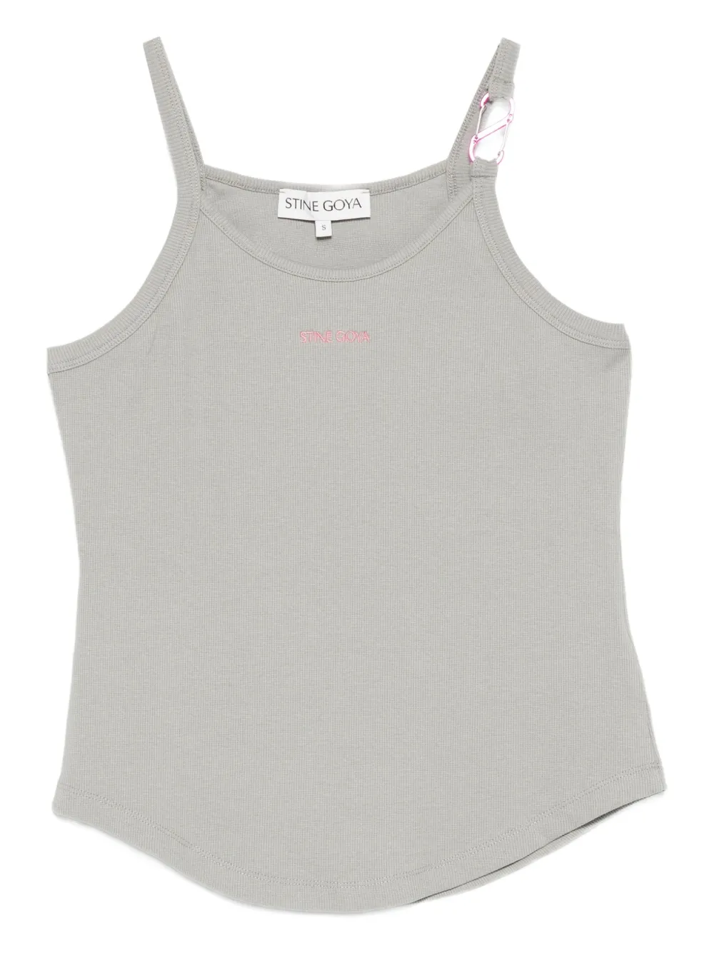 Stine Goya carabiner-detail tank top | Grey | Image 1