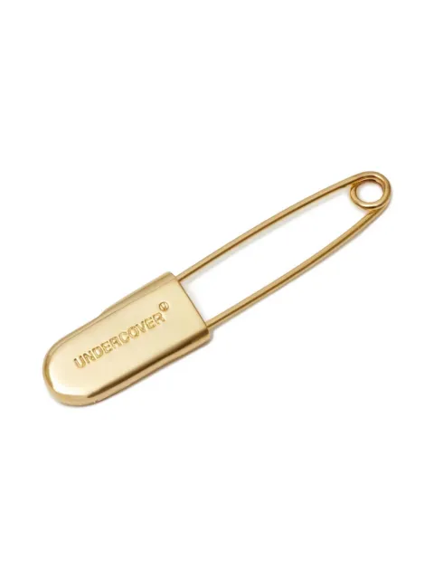 Undercover safety-pin brooch